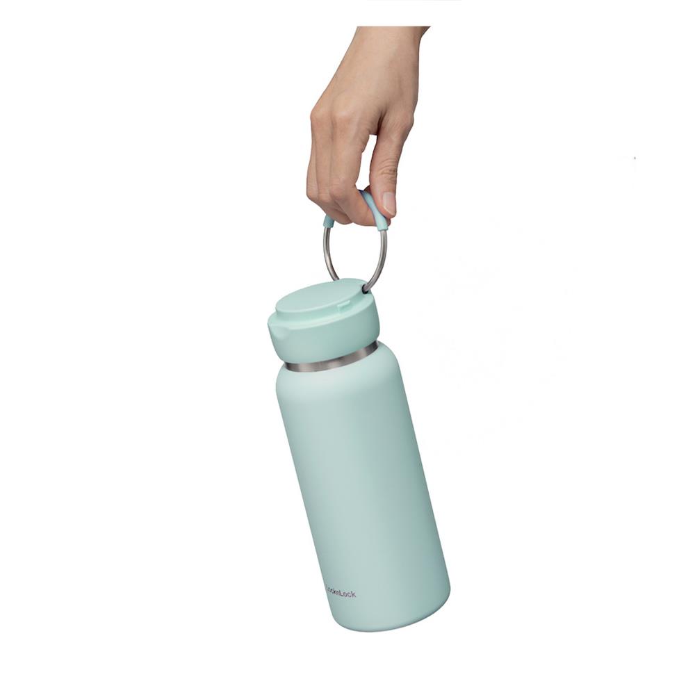 กระติกสุญญากาศ 0.65 ลิตร LOCKNLOCK SLING RING TUMBLER สีมิ้นท์