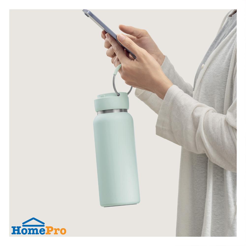 กระติกสุญญากาศ 0.65 ลิตร LOCKNLOCK SLING RING TUMBLER สีมิ้นท์