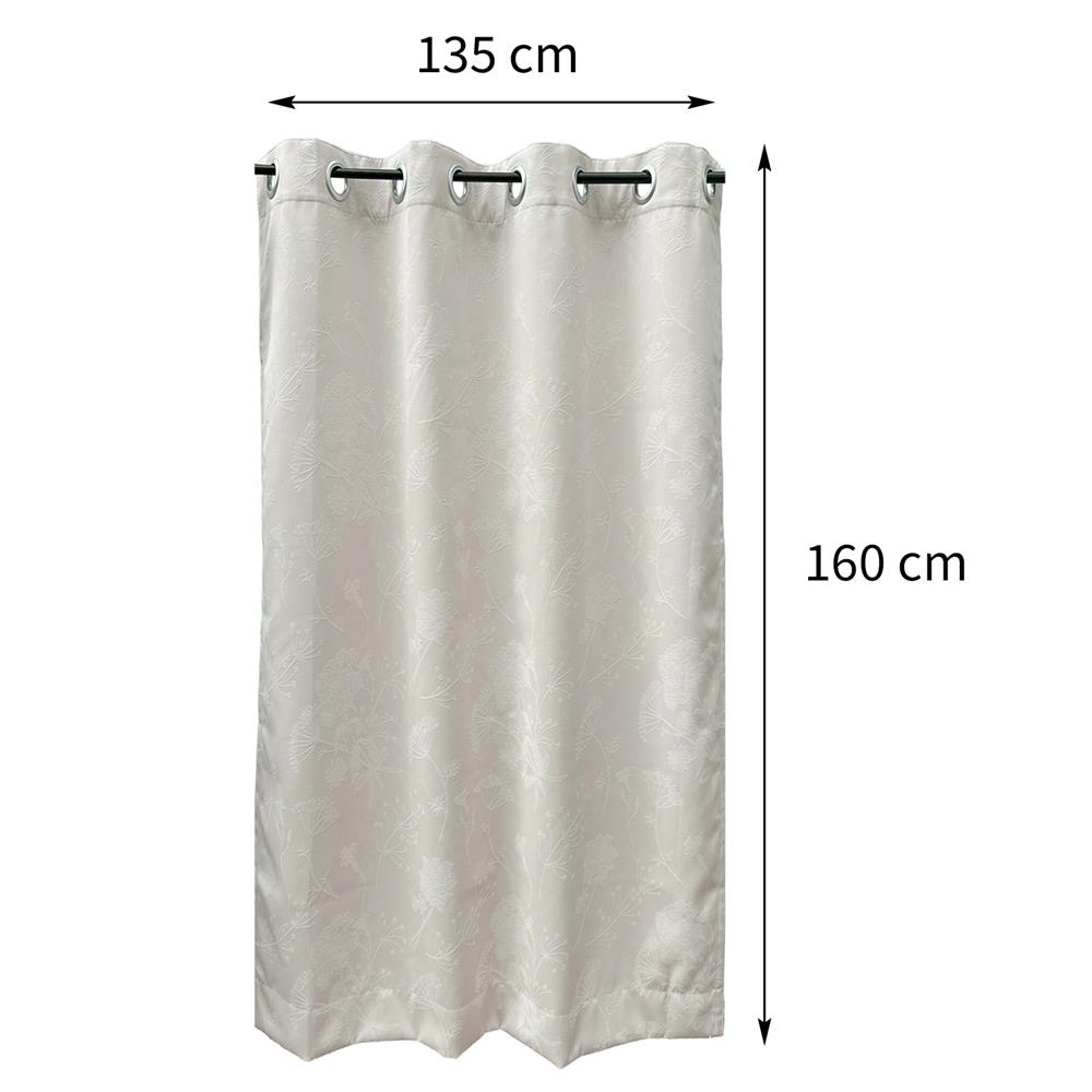 ผ้าม่าน HOME LIVING STYLE BLOOM UV 135X160 ซม. สีครีม