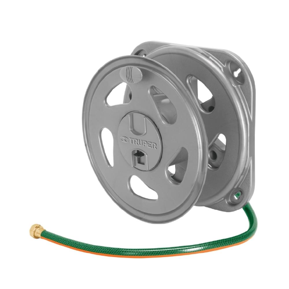 ที่แขวนสายยางติดผนัง TRUPER 10390 40 ม. สีเทา
