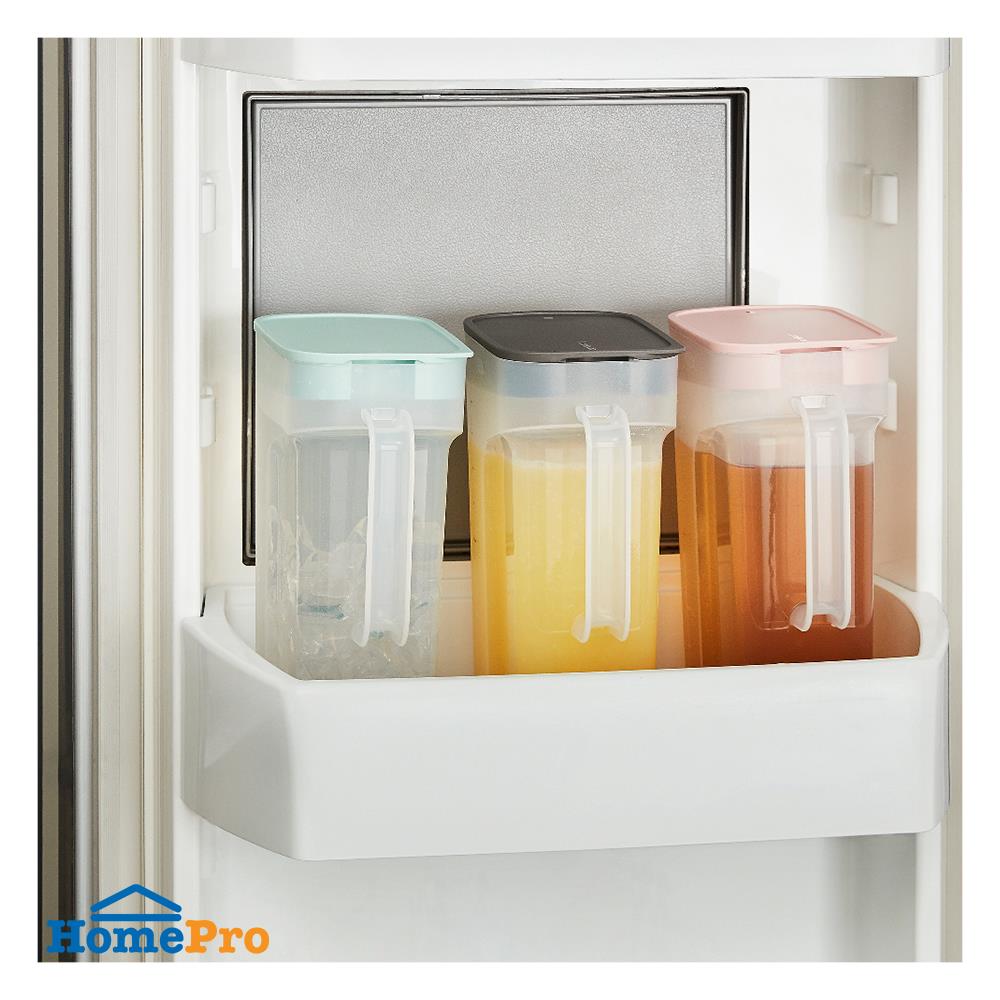 เหยือกน้ำพลาสติก LOCKNLOCK HANDABLE 2.1 ลิตร สีมิ้นต์