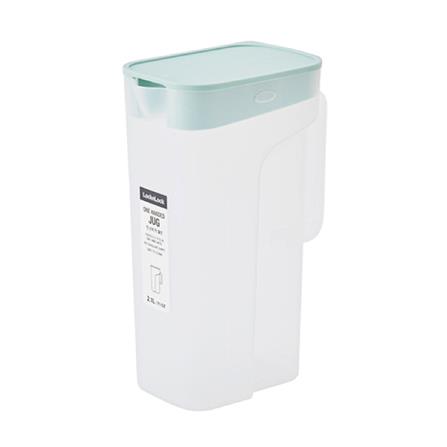 เหยือกน้ำพลาสติก LOCKNLOCK HANDABLE 2.1 ลิตร สีมิ้นต์_1