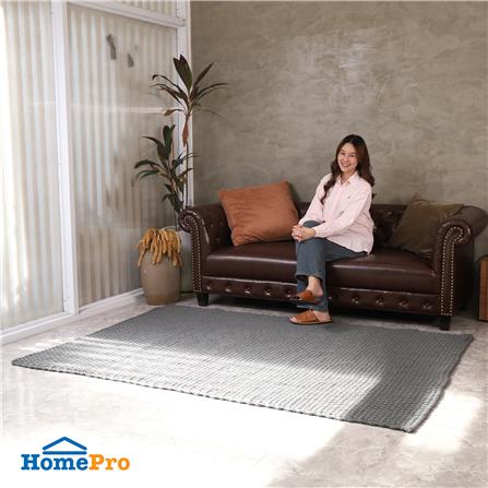 พรม BENETTA INTERLAKE 150X210 ซม. สีเทาเข้ม_6