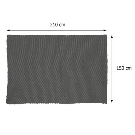 พรม BENETTA INTERLAKE 150X210 ซม. สีเทาเข้ม_8