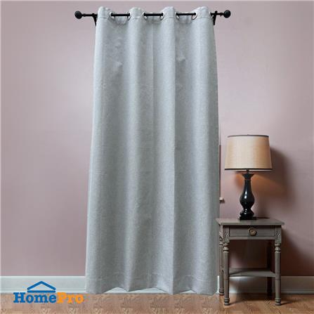 ผ้าม่าน EYELET HOME LIVING STYLE PALE UV 135X220 ซม. สีเทาอ่อน_4