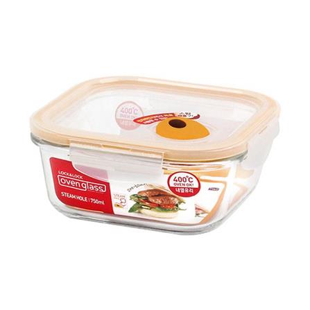 กล่องอาหาร LOCKNLOCK EURO 0.75 ลิตร สีใส_0