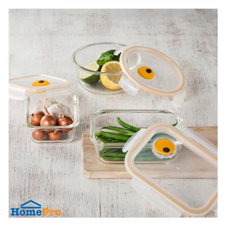 กล่องอาหาร LOCKNLOCK EURO 0.75 ลิตร สีใส_3