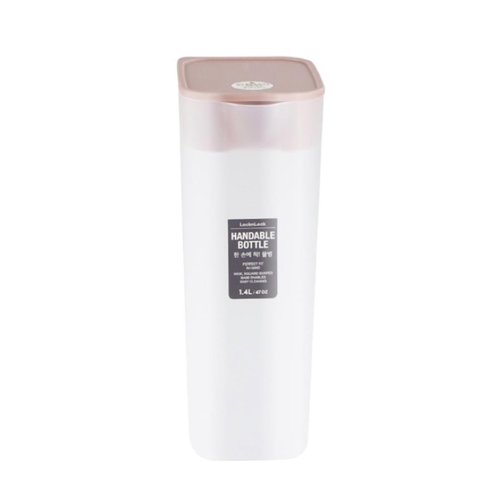 เหยือกน้ำ LOCKNLOCK 1.4 ลิตร สีขาว/ชมพู