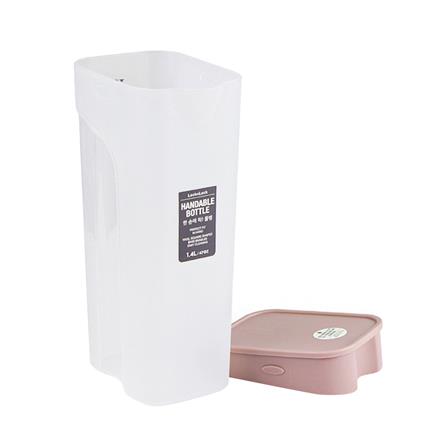 เหยือกน้ำ LOCKNLOCK 1.4 ลิตร สีขาว/ชมพู_2