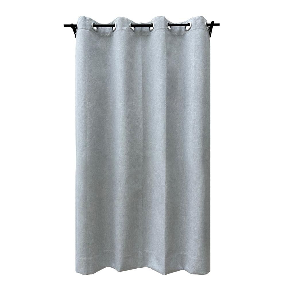ผ้าม่าน EYELET HOME LIVING STYLE PALE UV 135X160 ซม. สีเทาอ่อน_1