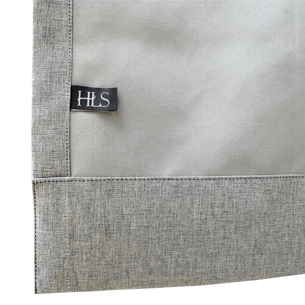 ผ้าม่าน EYELET HOME LIVING STYLE PALE UV 135X160 ซม. สีเทาอ่อน