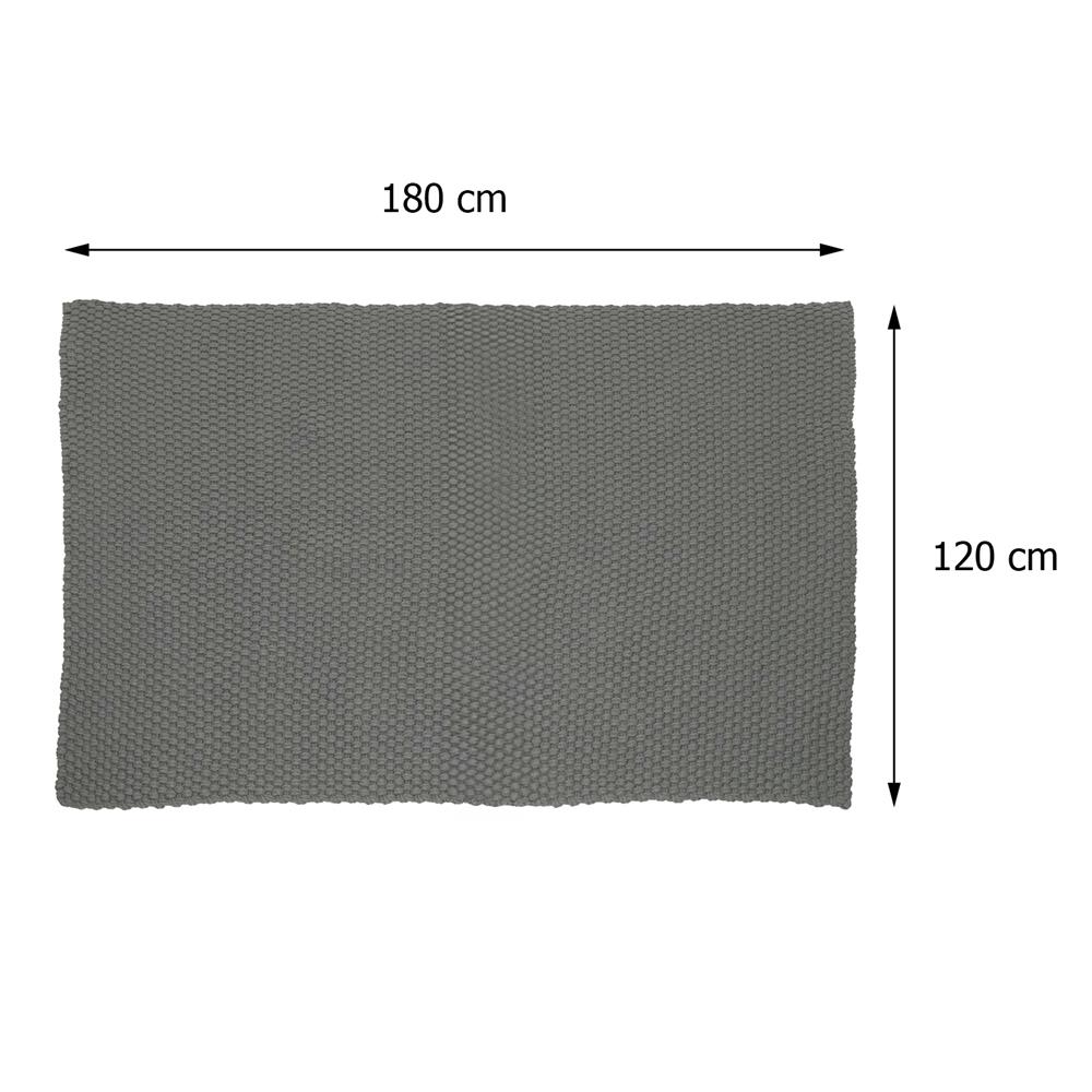 พรม BENETTA INTERLAKE 120X180 ซม. สีเทาเข้ม