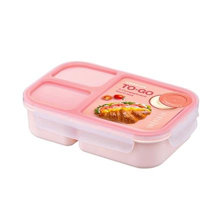 กล่องอาหาร 1.5 ลิตร LOCKNLOCK TO GO สีชมพู_0