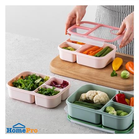 กล่องอาหาร 1.5 ลิตร LOCKNLOCK TO GO สีชมพู_4