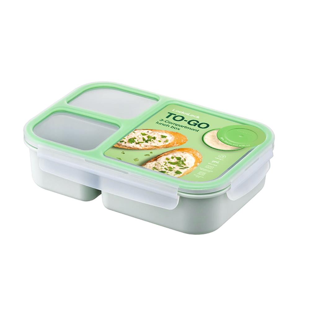กล่องอาหาร 1.5 ลิตร LOCKnLOCK TO GO สีมิ้นท์