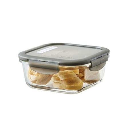 กล่องอาหาร LOCKNLOCK EURO 0.75 ลิตร สีเทา_1