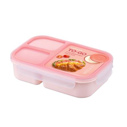 กล่องอาหาร 0.98 ลิตร LOCKNLOCK TO GO สีชมพู_0