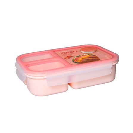 กล่องอาหาร 0.98 ลิตร LOCKNLOCK TO GO สีชมพู_1
