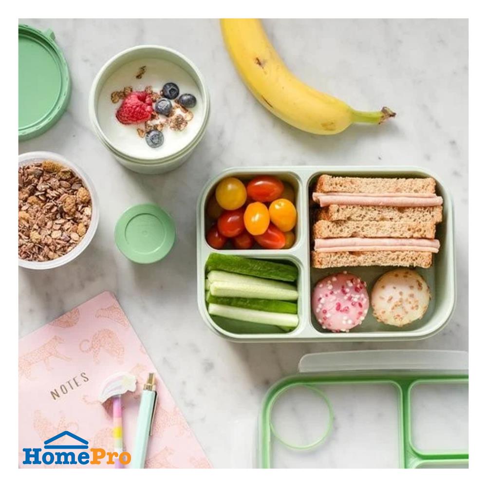 กล่องอาหาร 0.98 ลิตร LOCKnLOCK TO GO สีมิ้นท์