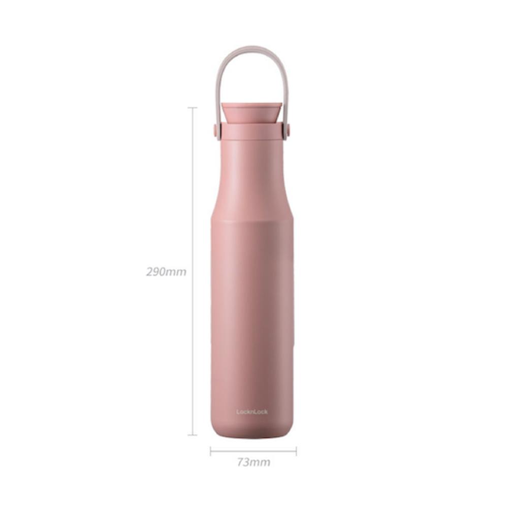 กระติกสูญญากาศ LOCKNLOCK METRO METRO 710 มล. สีชมพู