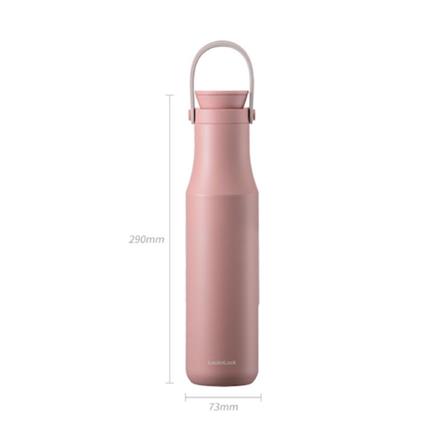 กระติกสูญญากาศ LOCKNLOCK METRO METRO 710 มล. สีชมพู_2