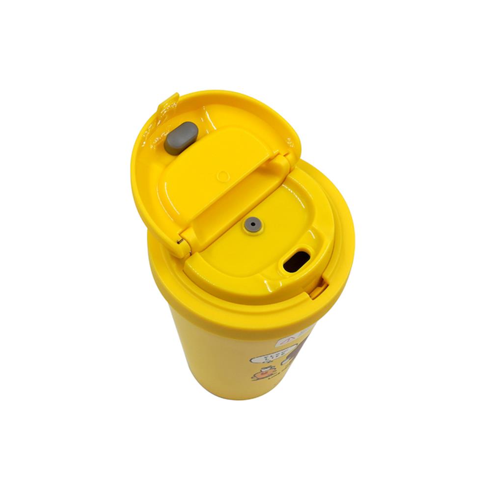 กระติกสุญญากาศ LOCKNLOCK LINE FRIENDS LHC3271LF 400 มล. สีเหลือง