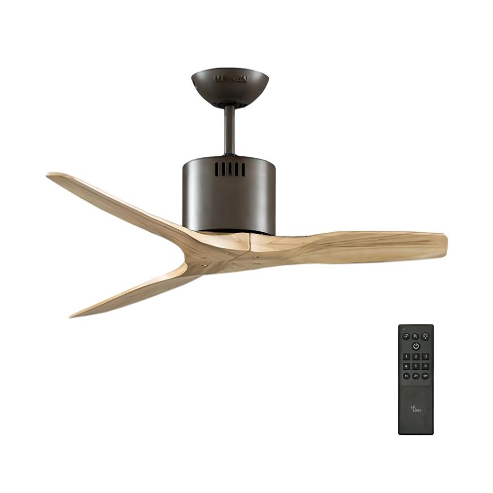 พัดลมไม่มีโคมไฟ MR.KEN 25-01871 40 นิ้ว สีน้ำตาล