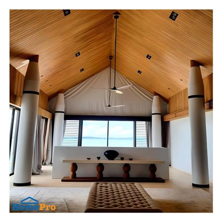 พัดลมไม่มีโคมไฟ MR.KEN 25-01463 60 นิ้ว สีน้ำตาล_3