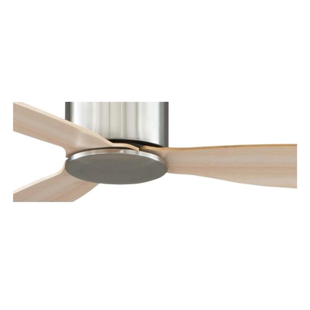 พัดลมไม่มีโคมไฟ MR.KEN 25-017579 52 นิ้ว สีเงิน/น้ำตาล