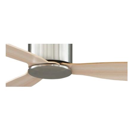 พัดลมไม่มีโคมไฟ MR.KEN 25-017579 52 นิ้ว สีเงิน/น้ำตาล_1