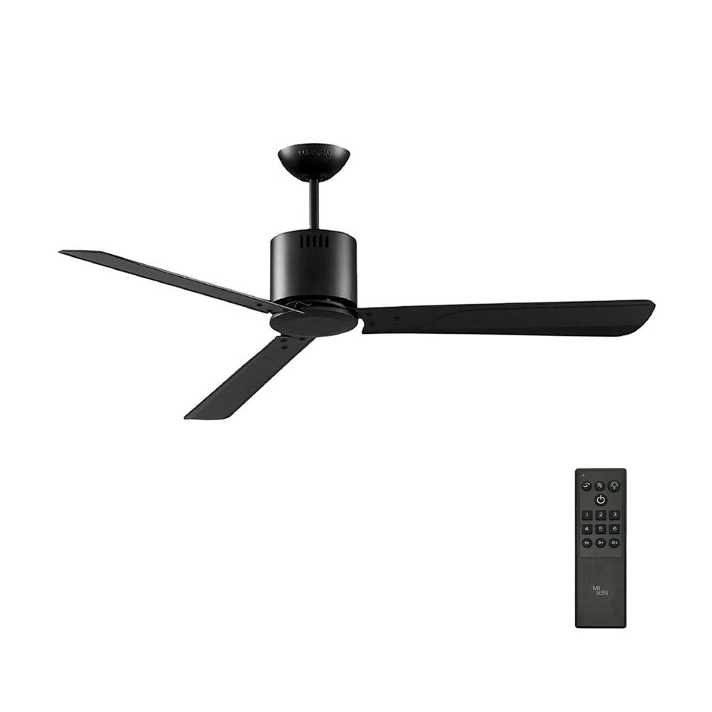 พัดลมไม่มีโคมไฟ MR.KEN 25-02003 52 นิ้ว สีดำ