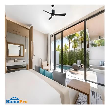 พัดลมไม่มีโคมไฟ MR.KEN 25-02003 52 นิ้ว สีดำ_3