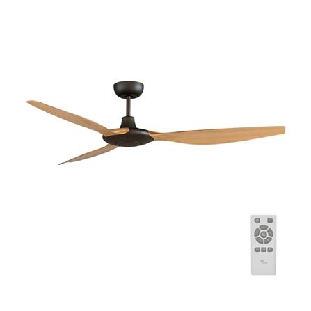 พัดลมไม่มีโคมไฟ MR.KEN 25-01464 60 นิ้ว สีน้ำตาล_0