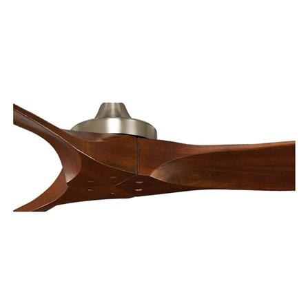 พัดลมไม่มีโคมไฟ MR.KEN 25-01508 60 นิ้ว สีเงิน/น้ำตาล_1