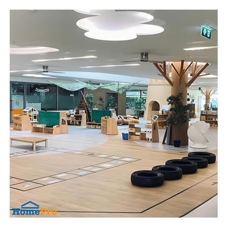 พัดลมไม่มีโคมไฟ MR.KEN 25-01259 52 นิ้ว สีเงิน/น้ำตาล_3