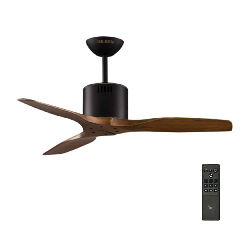 พัดลมไม่มีโคมไฟ MR.KEN 25-02052 40 นิ้ว สีน้ำตาลเข้ม