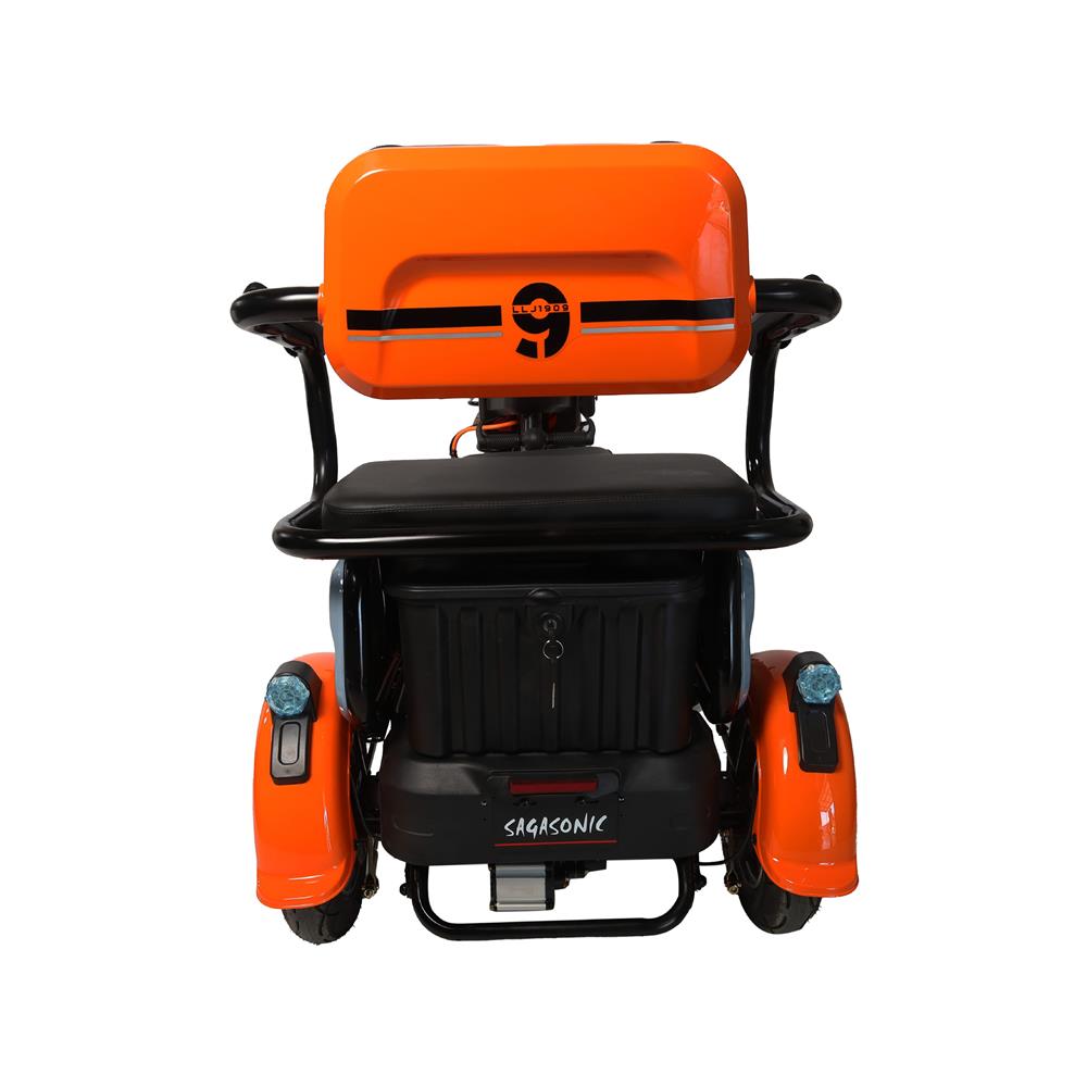 สกู๊ตเตอร์ไฟฟ้า 3 ล้อ SAGASONIC X6 สีส้ม