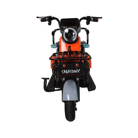 สกู๊ตเตอร์ไฟฟ้า 3 ล้อ SAGASONIC X6 สีส้ม_4