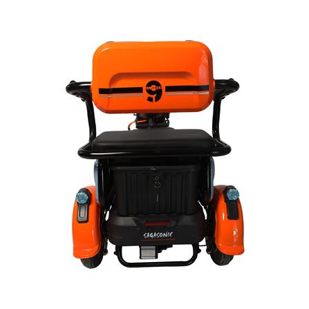 สกู๊ตเตอร์ไฟฟ้า 3 ล้อ SAGASONIC X6 สีส้ม_5