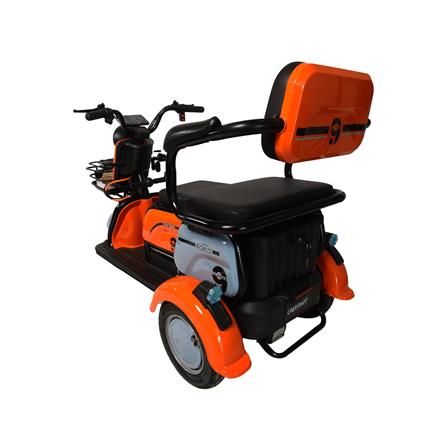 สกู๊ตเตอร์ไฟฟ้า 3 ล้อ SAGASONIC X6 สีส้ม_6