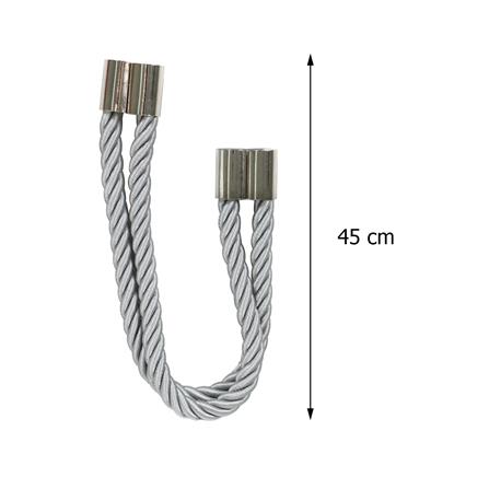 สายรวบม่าน HOME LIVING STYLE BONNIE สีเทา แพ็ก 2 ชิ้น_3