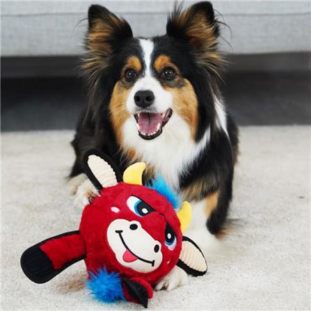 ของเล่นสุนัข GIGWI JUMBALL PLUSH REDBULL_2