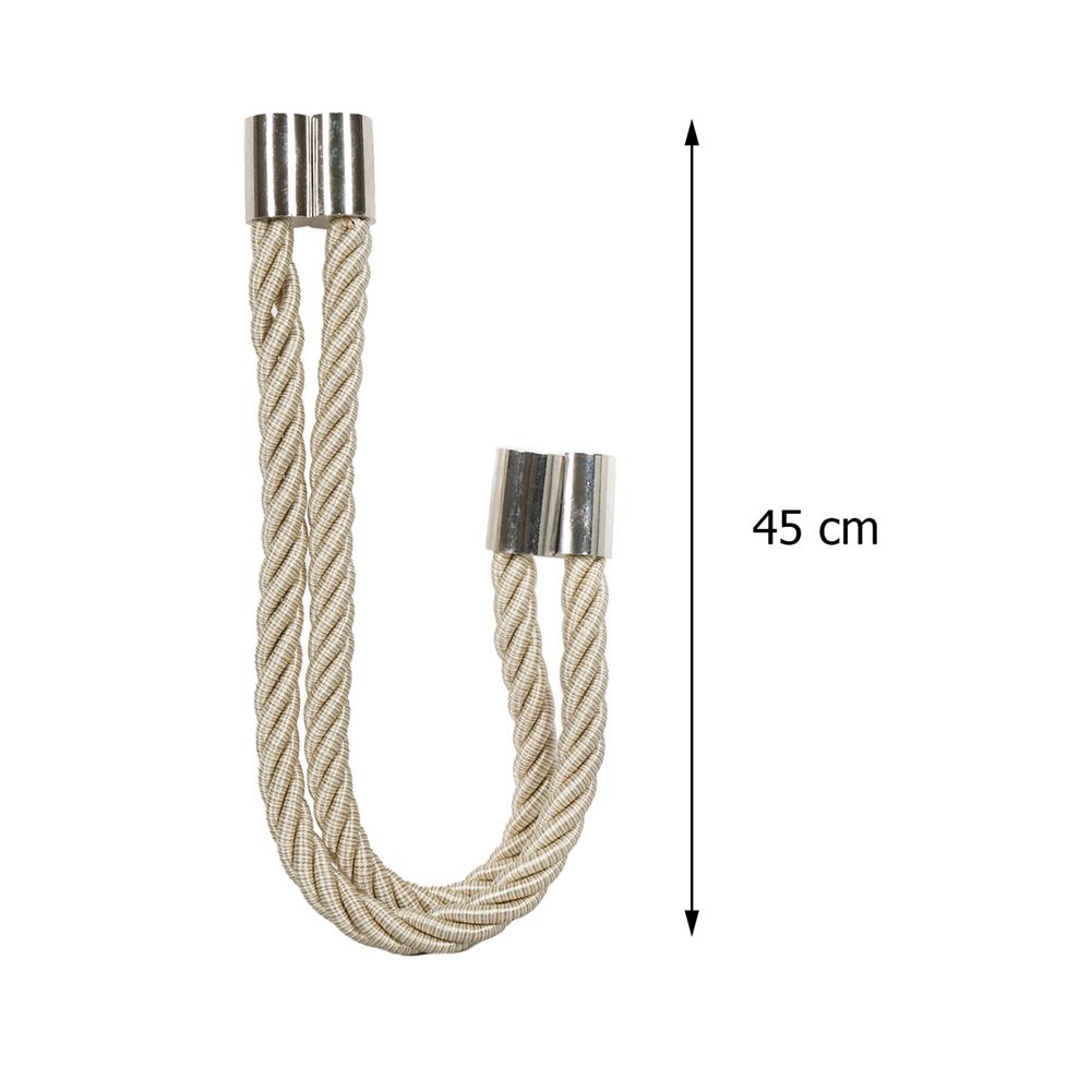 สายรวบม่าน HOME LIVING STYLE BONNIE สีน้ำตาล แพ็ก 2 ชิ้น