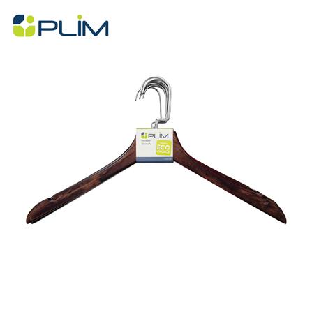 ไม้แขวนเสื้อไม้ PLIM HOTEL MAPLE (แพ็ก 6 ชิ้น)_0