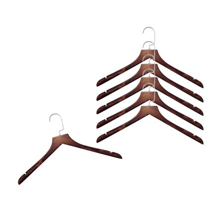 ไม้แขวนเสื้อไม้ PLIM HOTEL MAPLE (แพ็ก 6 ชิ้น)_1