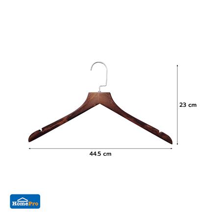 ไม้แขวนเสื้อไม้ PLIM HOTEL MAPLE (แพ็ก 6 ชิ้น)_4