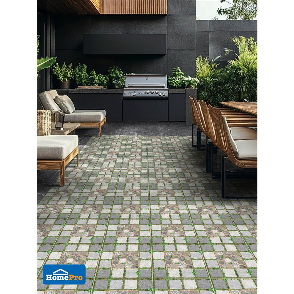 กระเบื้องพื้น 12x12 นิ้ว DURAGRES ซีนเนอรี่ เกรย์ A 1 ตร.ม.