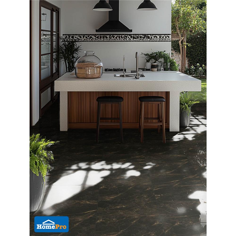 กระเบื้องพื้นพอร์ซเลน  16x16 นิ้ว COTTO ออกัสซี่ น้ำตาล (HYG) PM 0.96 ตร.ม.