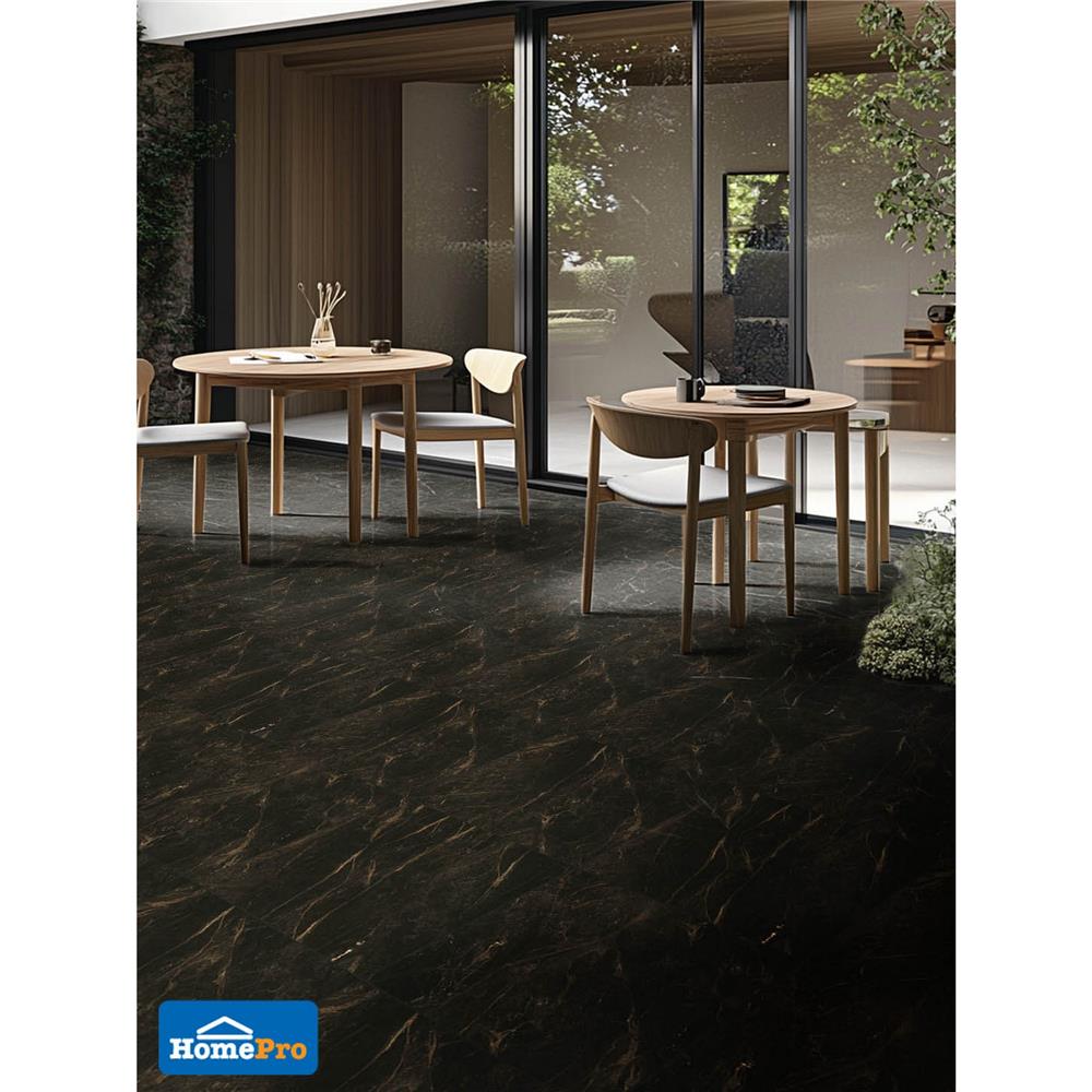 กระเบื้องพื้นพอร์ซเลน  16x16 นิ้ว COTTO ออกัสซี่ น้ำตาล (HYG) PM 0.96 ตร.ม.