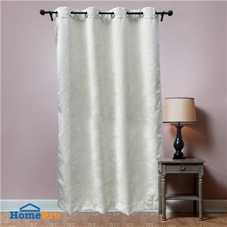 ผ้าม่าน EYELET HOME LIVING STYLE BLOOM UV 135X220 ซม. สีครีม_3